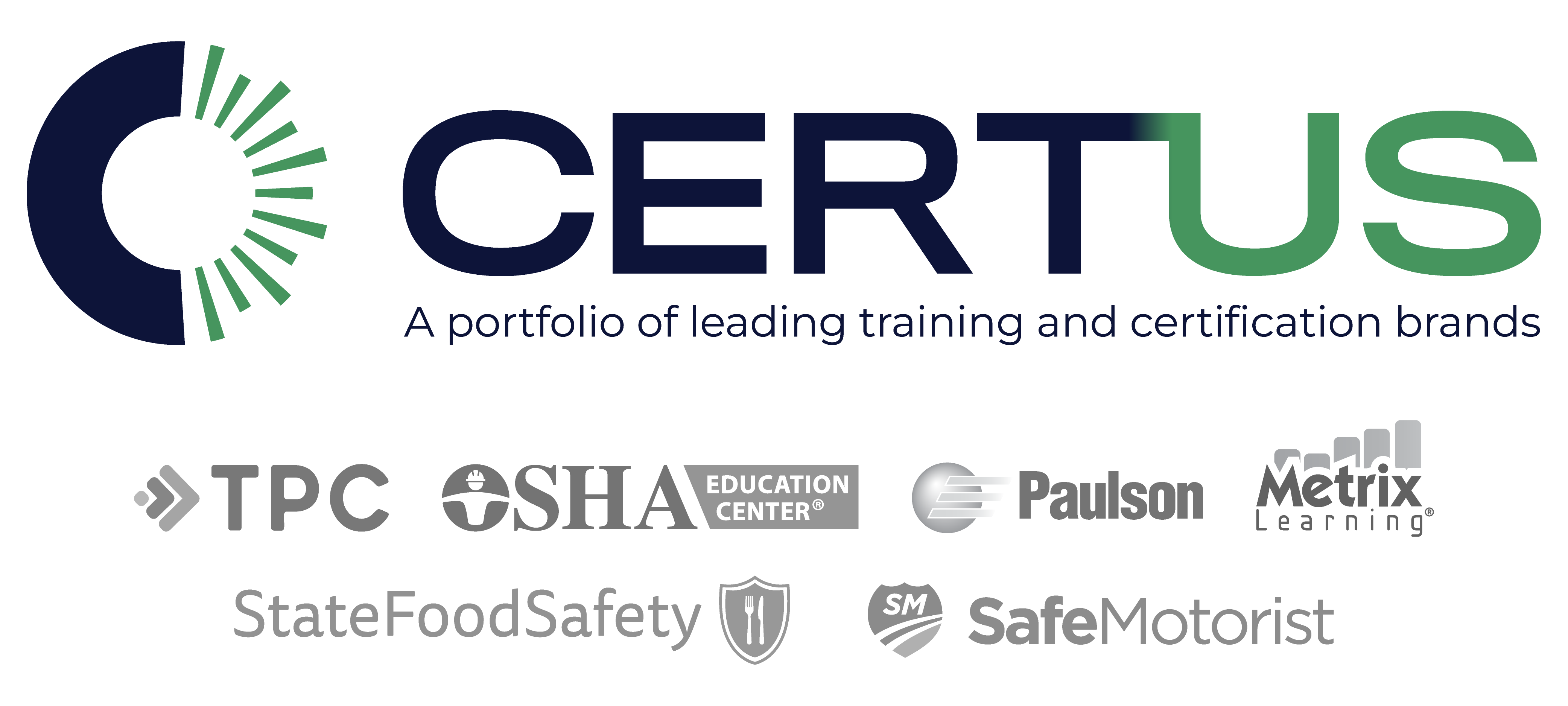 Certus family of brands, including TPC Training